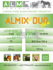 Vodivé lanko ALMIX DUO