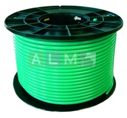 Vysokonapěťový kabel, zelený